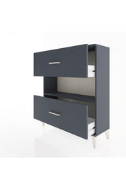Arges Şifonyer Tek Raflı 2 Çekmeceli 88x30x106 - S05M017V5A