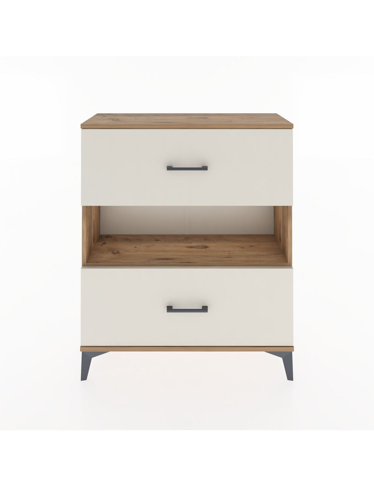 Arges Şifonyer Tek Raflı 2 Çekmeceli 88x30x106 - S05M017V7A