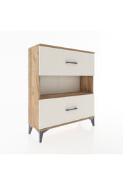 Arges Şifonyer Tek Raflı 2 Çekmeceli 88x30x106 - S05M017V7A