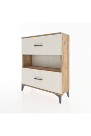 Arges Şifonyer Tek Raflı 2 Çekmeceli 88x30x106 - S05M017V7A
