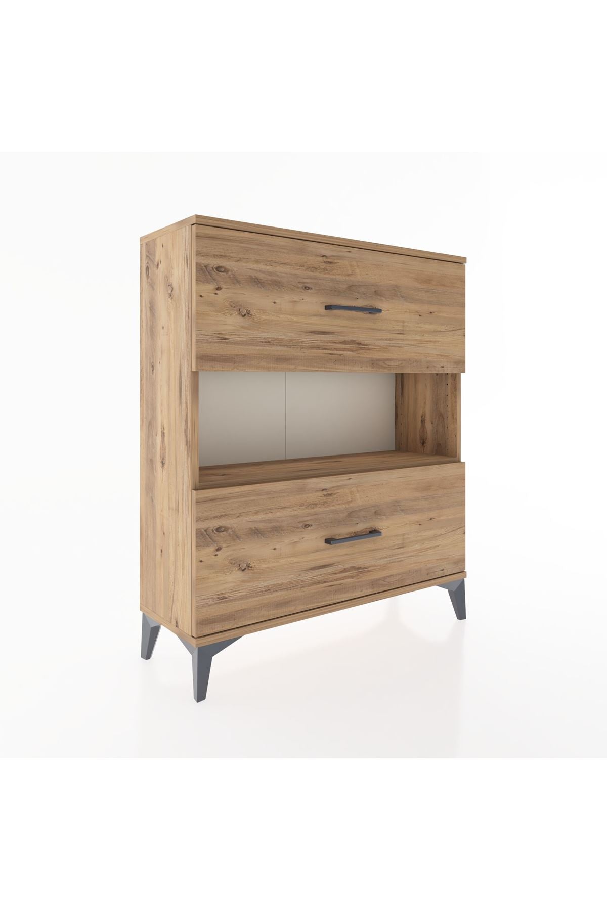 Arges Şifonyer Tek Raflı 2 Çekmeceli 88x30x106 - S05M017V9A