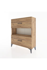 Arges Şifonyer Tek Raflı 2 Çekmeceli 88x30x106 - S05M017V9A