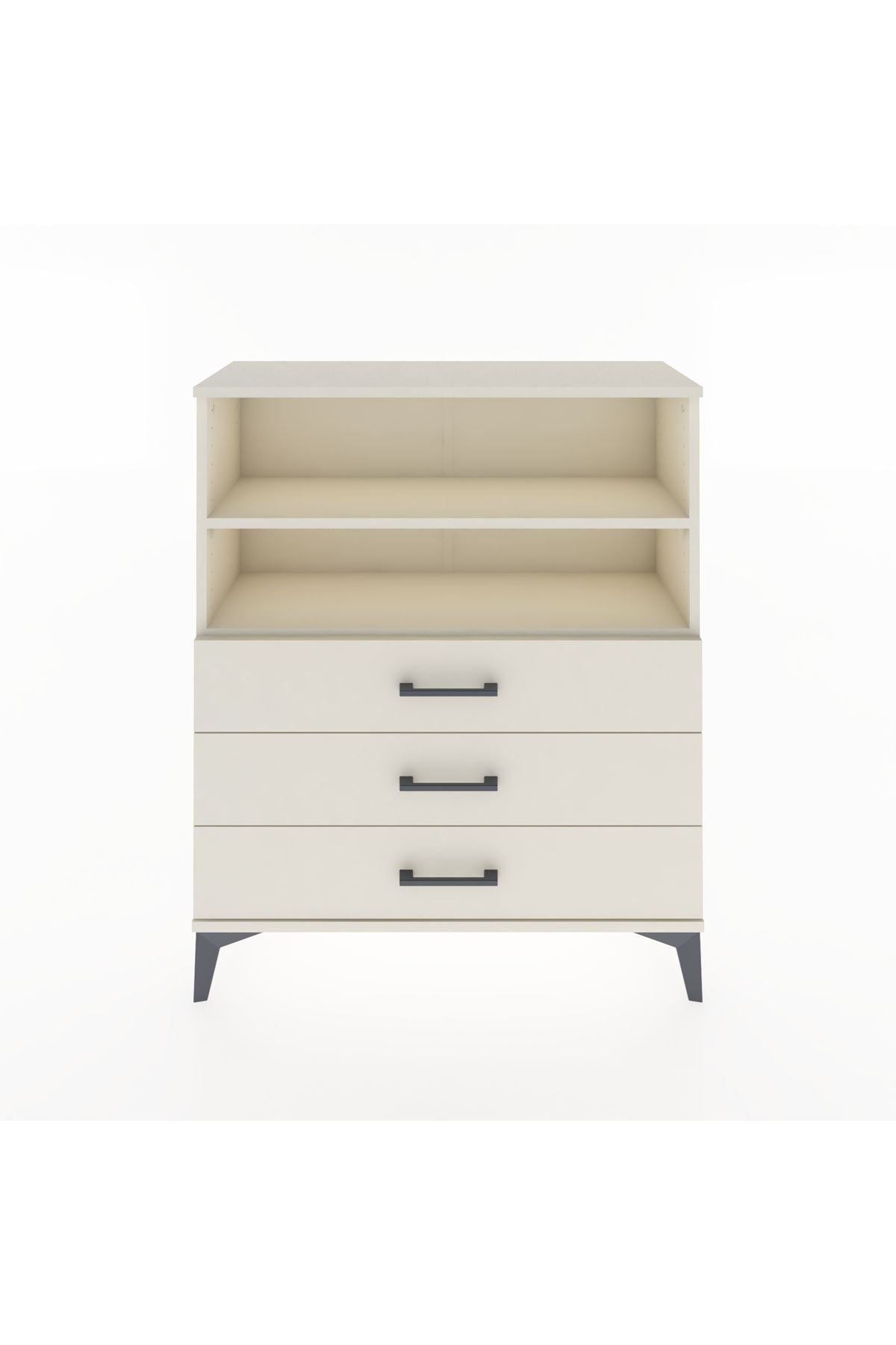 Arges Şifonyer 2 Raflı 3 Çekmeceli 88x30x106 - S05M018V1A