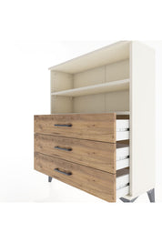 Arges Şifonyer 2 Raflı 3 Çekmeceli 88x30x106 - S05M018V3A