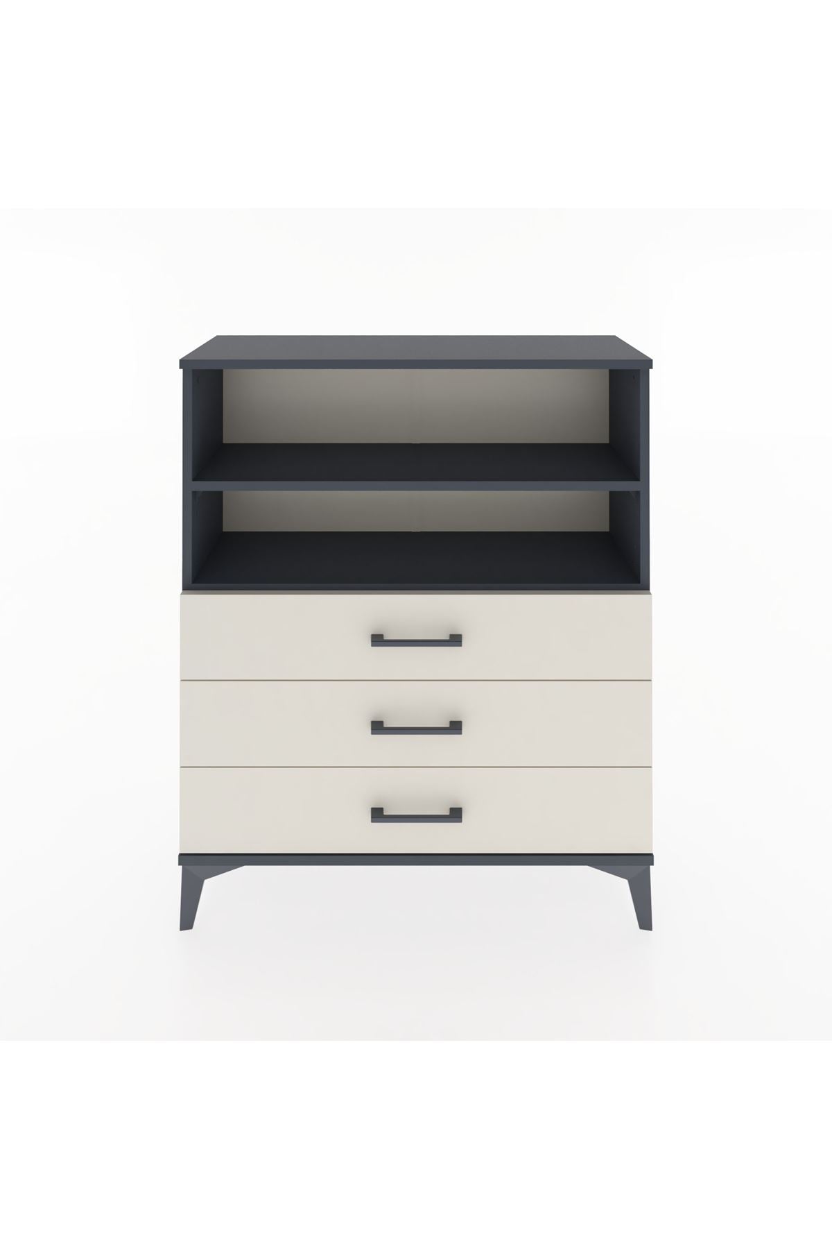 Arges Şifonyer 2 Raflı 3 Çekmeceli 88x30x106 - S05M018V4A