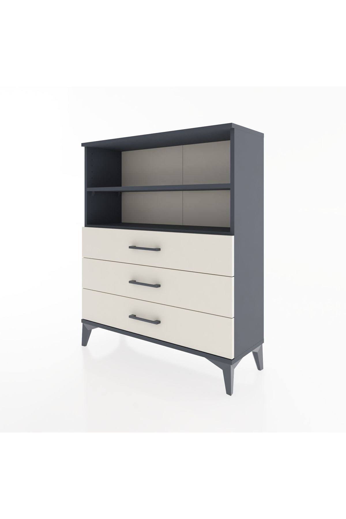 Arges Şifonyer 2 Raflı 3 Çekmeceli 88x30x106 - S05M018V4A