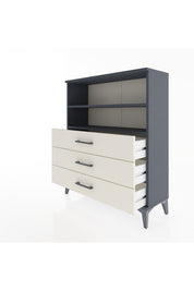 Arges Şifonyer 2 Raflı 3 Çekmeceli 88x30x106 - S05M018V4A
