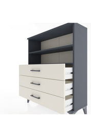 Arges Şifonyer 2 Raflı 3 Çekmeceli 88x30x106 - S05M018V4A