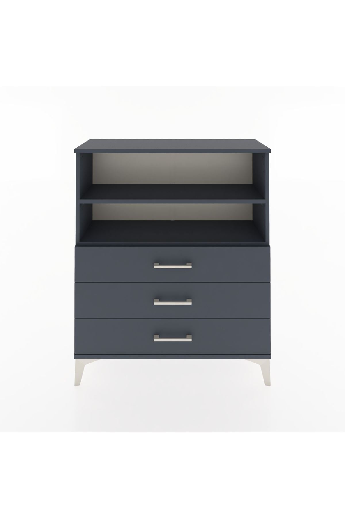 Arges Şifonyer 2 Raflı 3 Çekmeceli 88x30x106 - S05M018V5A