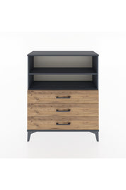 Arges Şifonyer 2 Raflı 3 Çekmeceli 88x30x106 - S05M018V6A