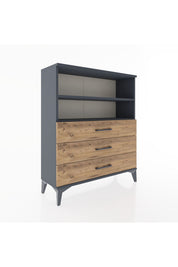 Arges Şifonyer 2 Raflı 3 Çekmeceli 88x30x106 - S05M018V6A