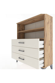 Arges Şifonyer 2 Raflı 3 Çekmeceli 88x30x106 - S05M018V7A