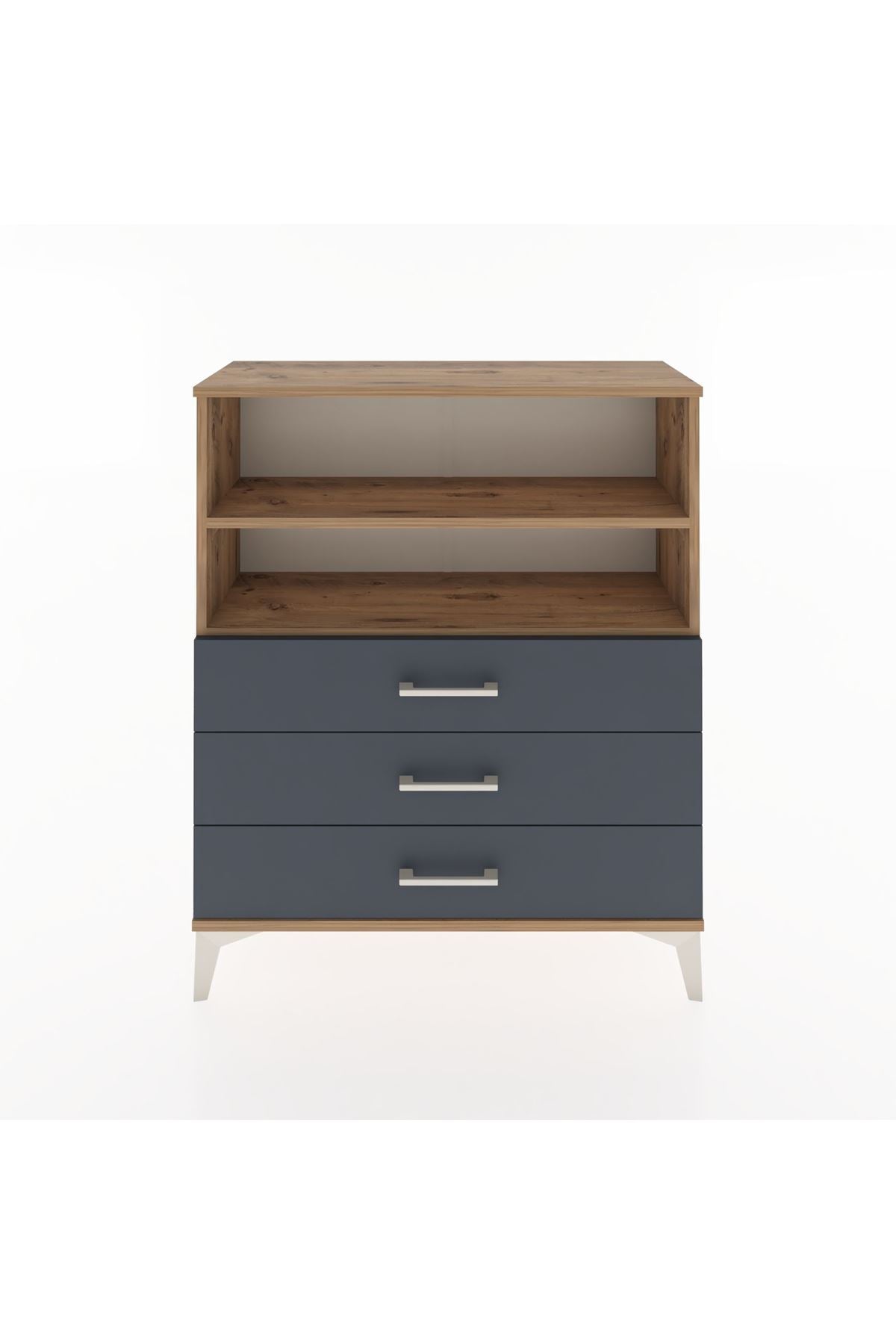 Arges Şifonyer 2 Raflı 3 Çekmeceli 88x30x106 - S05M018V8A