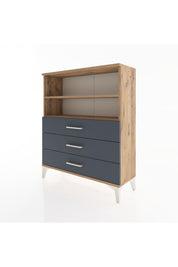 Arges Şifonyer 2 Raflı 3 Çekmeceli 88x30x106 - S05M018V8A