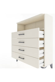 Arges Şifonyer Tek Raflı 4 Çekmeceli 88x30x106 - S05M019V1A