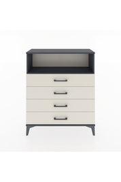 Arges Şifonyer Tek Raflı 4 Çekmeceli 88x30x106 - S05M019V4A