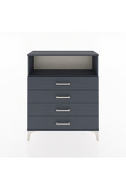 Arges Şifonyer Tek Raflı 4 Çekmeceli 88x30x106 - S05M019V5A
