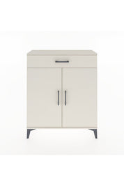 Arges Şifonyer Tek Raflı Tek Çekmeceli 2 Kapaklı 88x30x106 - S05M001V1A