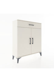 Arges Şifonyer Tek Raflı Tek Çekmeceli 2 Kapaklı 88x30x106 - S05M001V1A