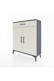 Arges Şifonyer Tek Raflı Tek Çekmeceli 2 Kapaklı 88x30x106 - S05M001V4A