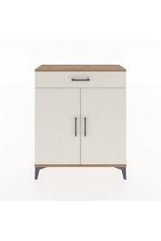 Arges Şifonyer Tek Raflı Tek Çekmeceli 2 Kapaklı 88x30x106 - S05M001V7A