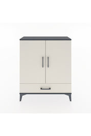 Arges Şifonyer 2 Raflı Tek Çekmeceli 2 Kapaklı 88x30x106 - S05M002V4A