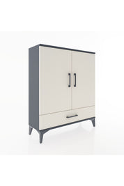 Arges Şifonyer 2 Raflı Tek Çekmeceli 2 Kapaklı 88x30x106 - S05M002V4A
