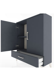 Arges Şifonyer 2 Raflı Tek Çekmeceli 2 Kapaklı 88x30x106 - S05M002V5A