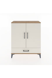 Arges Şifonyer 2 Raflı Tek Çekmeceli 2 Kapaklı 88x30x106 - S05M002V7A