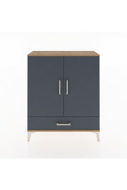 Arges Şifonyer 2 Raflı Tek Çekmeceli 2 Kapaklı 88x30x106 - S05M002V8A
