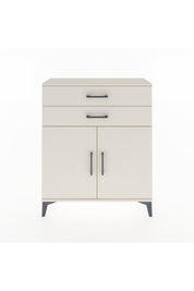 Arges Şifonyer 2 Raflı 2 Çekmeceli 2 Kapaklı 88x30x106 - S05M003V1A