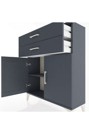 Arges Şifonyer 2 Raflı 2 Çekmeceli 2 Kapaklı 88x30x106 - S05M003V5A