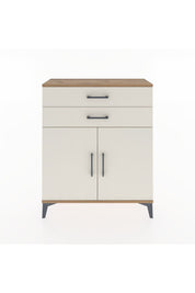 Arges Şifonyer 2 Raflı 2 Çekmeceli 2 Kapaklı 88x30x106 - S05M003V7A
