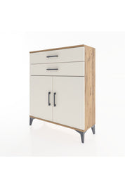 Arges Şifonyer 2 Raflı 2 Çekmeceli 2 Kapaklı 88x30x106 - S05M003V7A