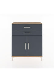 Arges Şifonyer 2 Raflı 2 Çekmeceli 2 Kapaklı 88x30x106 - S05M003V8A