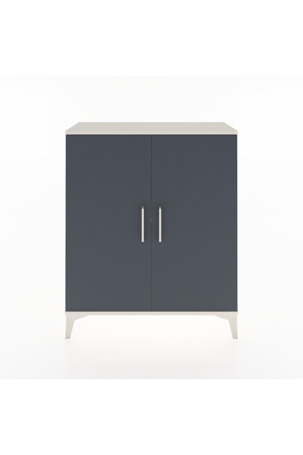 Arges Şifonyer Tek Raflı 2 Kapaklı 88x30x106 - S05M004V2A