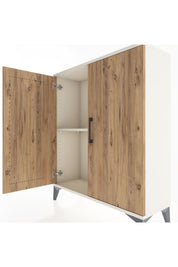 Arges Şifonyer Tek Raflı 2 Kapaklı 88x30x106 - S05M004V3A