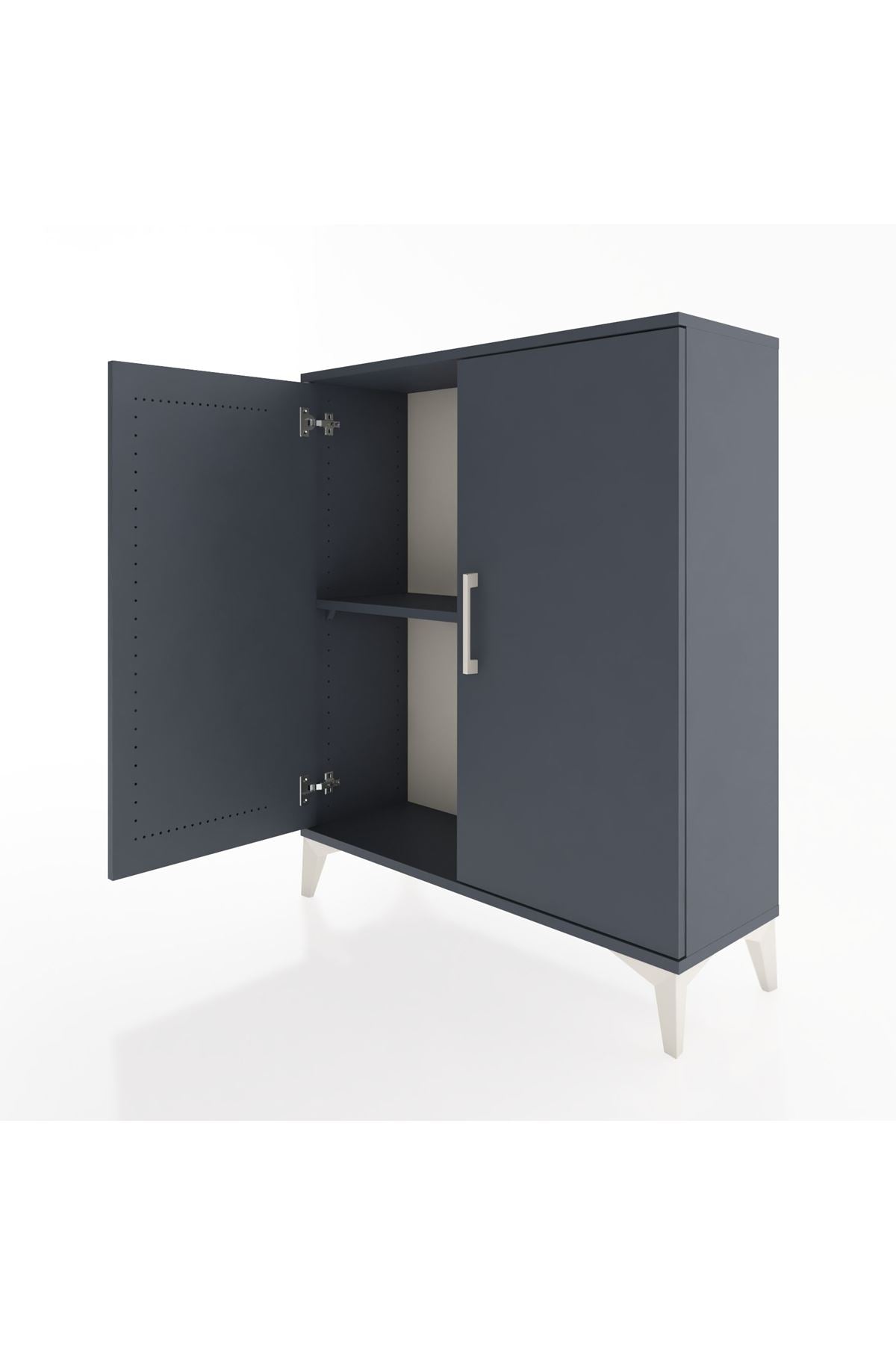 Arges Şifonyer Tek Raflı 2 Kapaklı 88x30x106 - S05M004V5A