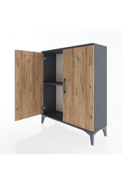 Arges Şifonyer Tek Raflı 2 Kapaklı 88x30x106 - S05M004V6A