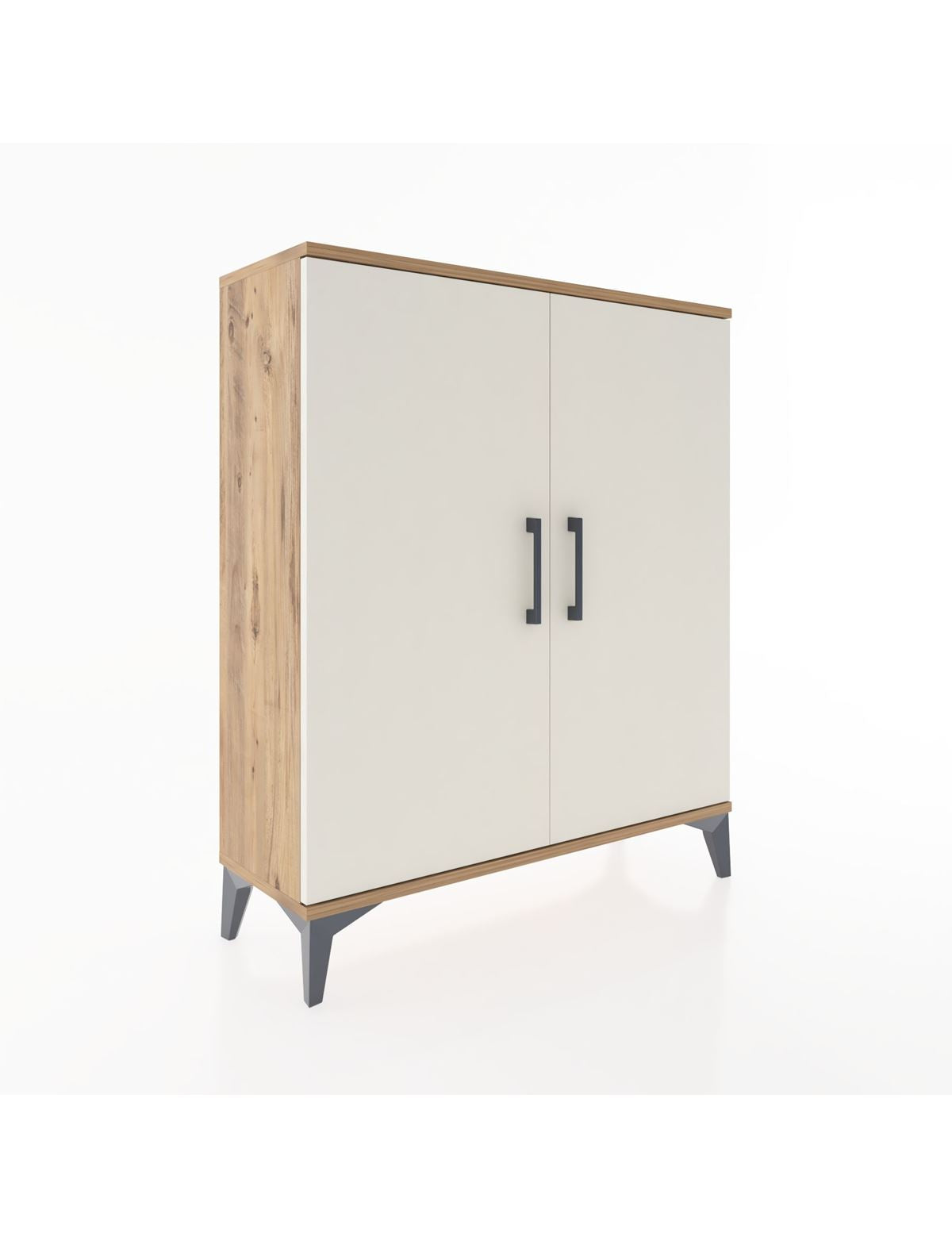 Arges Şifonyer Tek Raflı 2 Kapaklı 88x30x106 - S05M004V7A