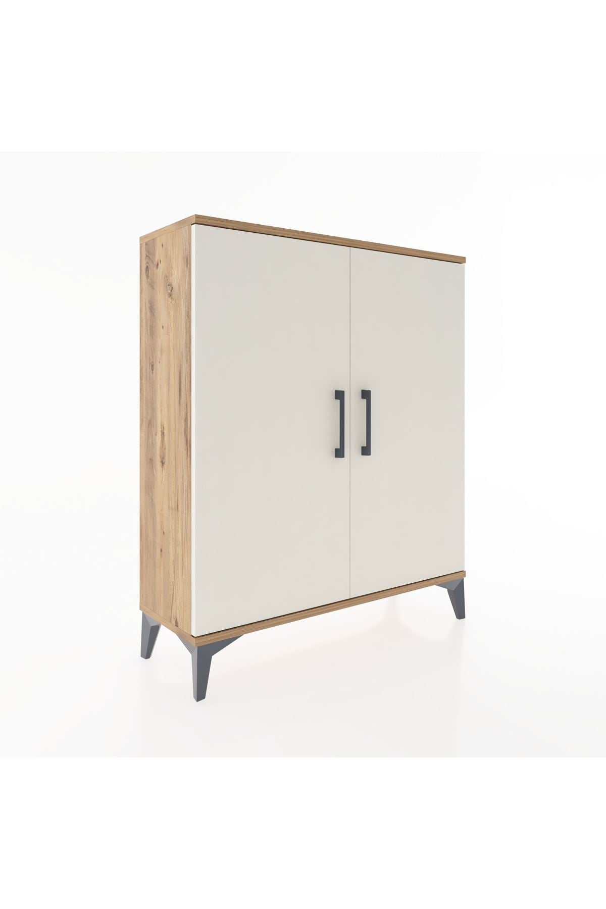 Arges Şifonyer Tek Raflı 2 Kapaklı 88x30x106 - S05M004V7A
