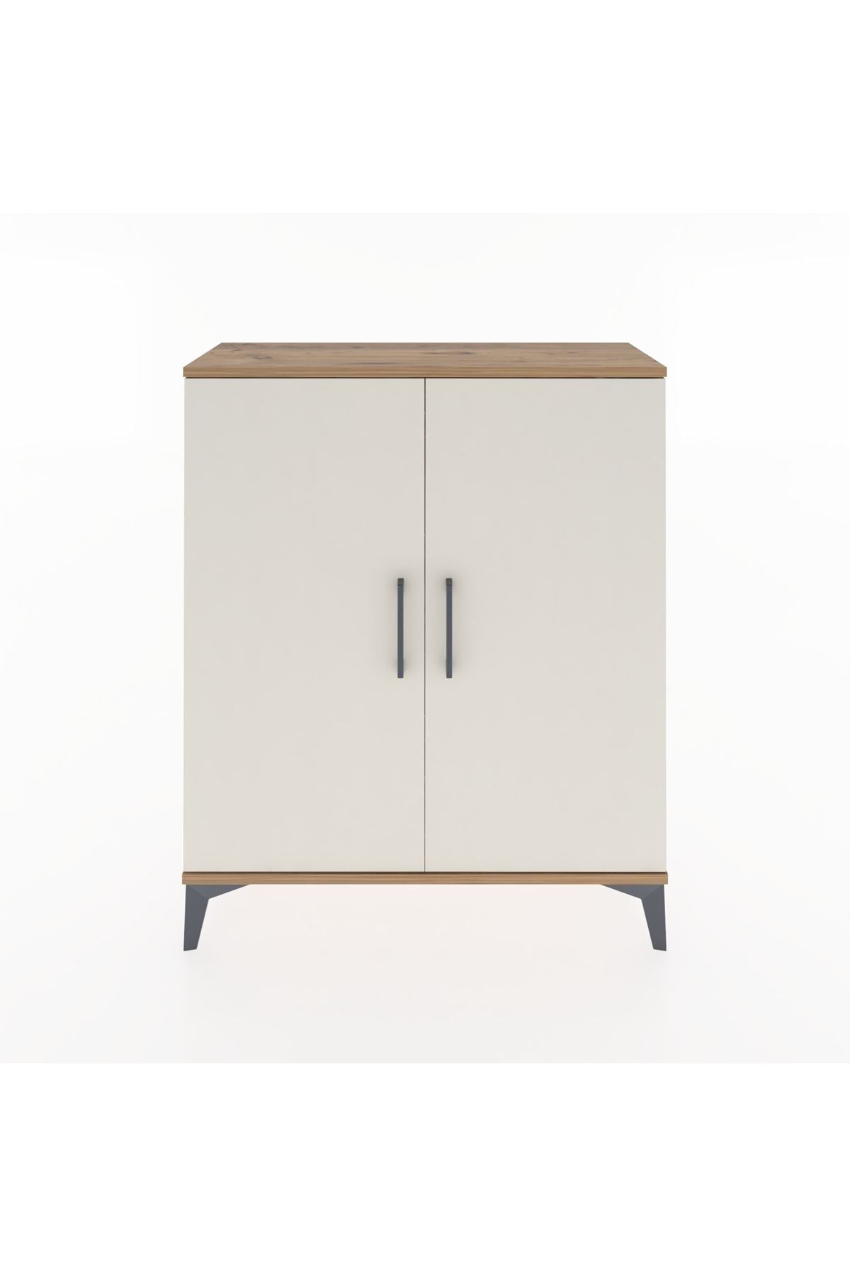 Arges Şifonyer Tek Raflı 2 Kapaklı 88x30x106 - S05M004V7A