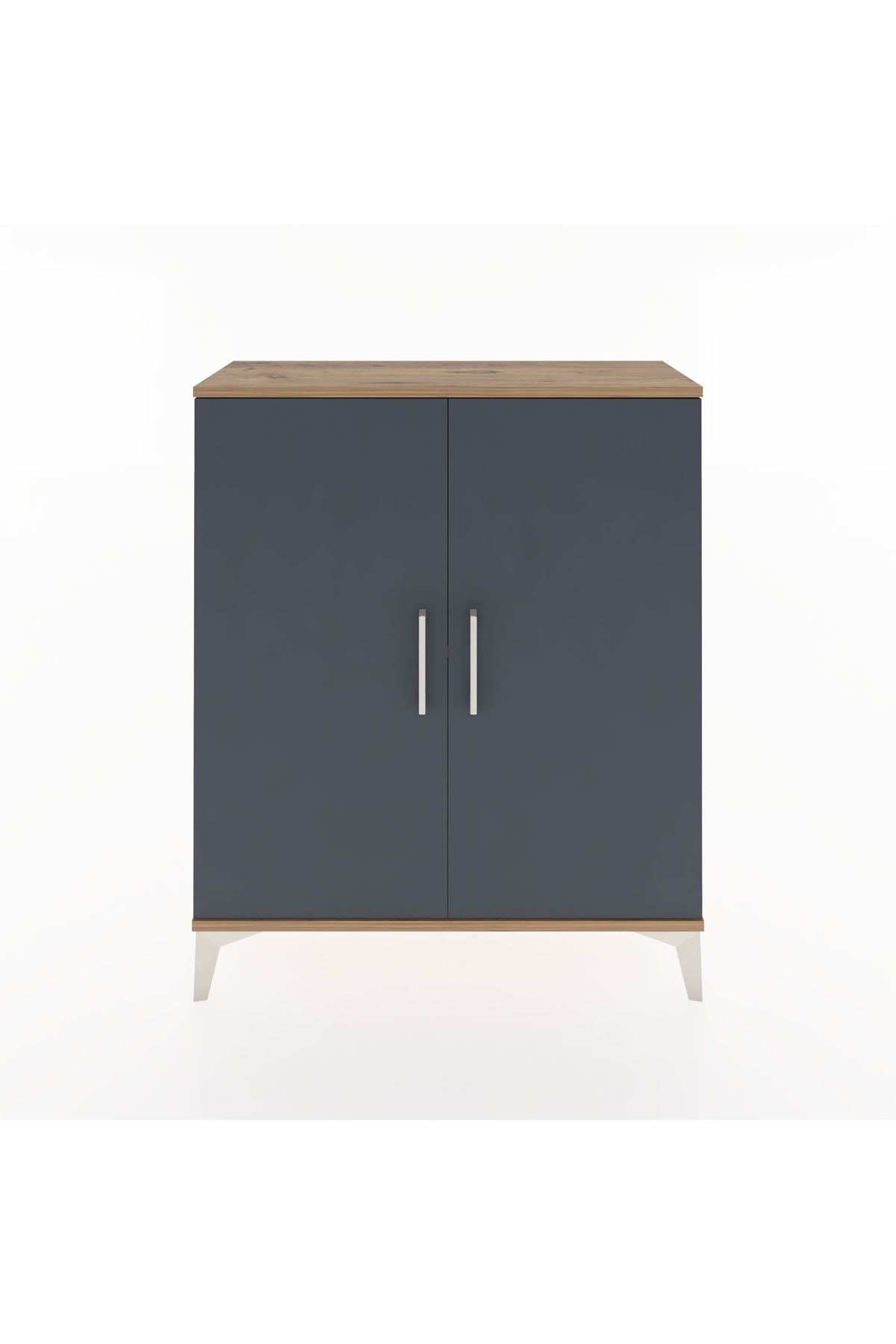 Arges Şifonyer Tek Raflı 2 Kapaklı 88x30x106 - S05M004V8A