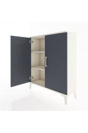 Arges Şifonyer 2 Raflı 2 Kapaklı 88x30x106 - S05M005V2A