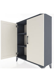 Arges Şifonyer 2 Raflı 2 Kapaklı 88x30x106 - S05M005V4A