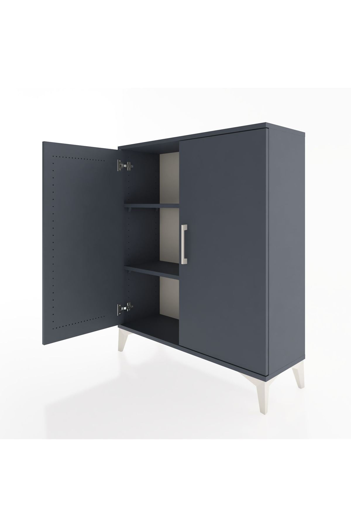 Arges Şifonyer 2 Raflı 2 Kapaklı 88x30x106 - S05M005V5A