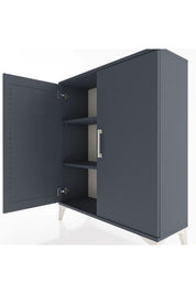 Arges Şifonyer 2 Raflı 2 Kapaklı 88x30x106 - S05M005V5A