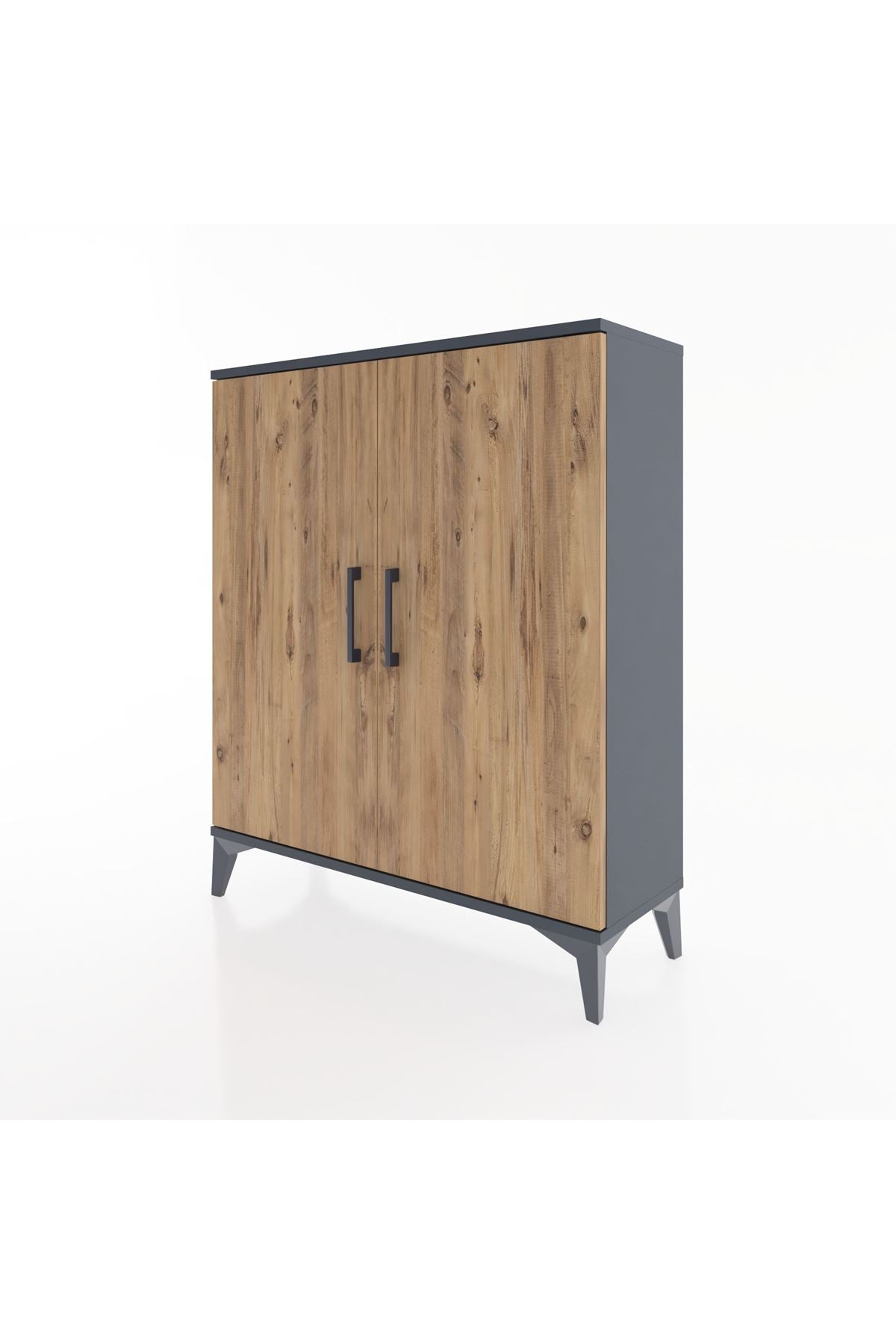 Arges Şifonyer 2 Raflı 2 Kapaklı 88x30x106 - S05M005V6A
