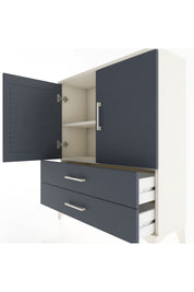 Arges Şifonyer 2 Raflı 2 Çekmeceli 2 Kapaklı 88x30x106 - S05M006V2A