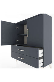 Arges Şifonyer 2 Raflı 2 Çekmeceli 2 Kapaklı 88x30x106 - S05M006V5A